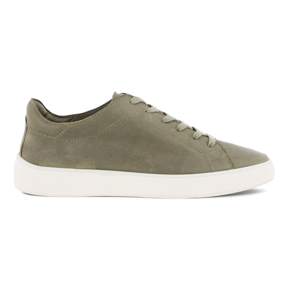 Tenis Hombre - ECCO Street Tray Laced - Verde Oliva - PWQ495038